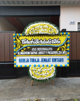 Papan Bunga Duka di Kadu