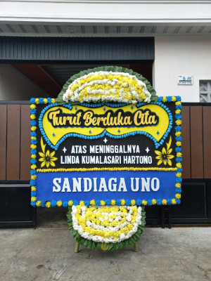 Papan Bunga Duka di Kadu